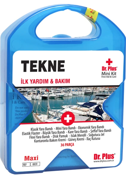 Dr Plus İlk Yardım Çantası     Tekne Yat  Yelkenli    MiniKit