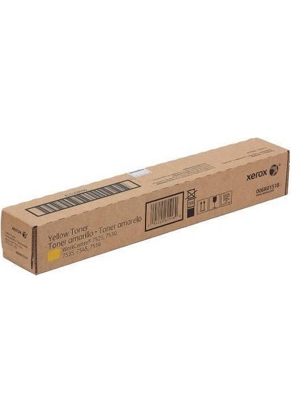 006R01518 Toner, Wc 7525 / Wc 7530 / Wc 7535 / Wc 7545 / Wc 7556 Orjinal Sarı Toner