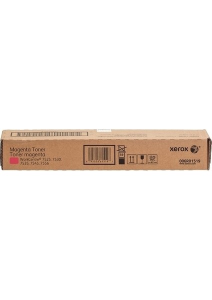 006R01519 Toner, Wc 7525 / Wc 7530 / Wc 7535 / Wc 7545 / Wc 7556 Orjinal Kırmızı Toner