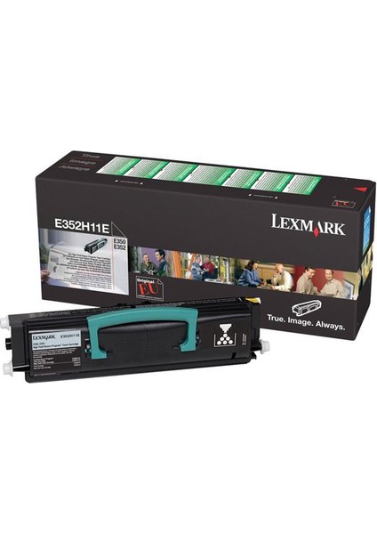E350D E352Dn 9000 Sayfa Sıyah Toner E352H11E