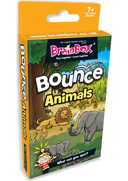 GreenBoard BrainBox Seksek Hayvanlar (Bounce Animals)