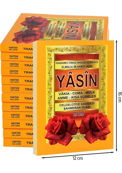 Çanta Boy Yasin-İ Şerif Kitabı 50 Adet