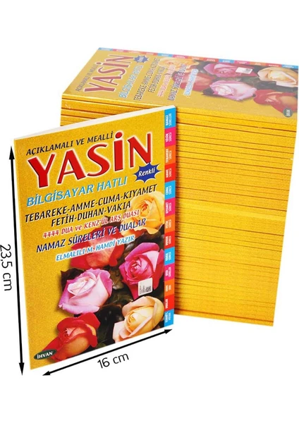 41 Yasin Kitabı Orta Boy - 50 Adet