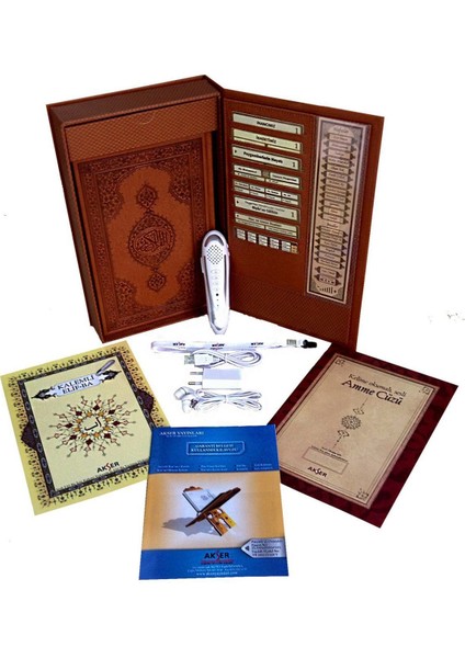 Tecvidli Termo Ciltli Kuran-ı Kerim Okuyan Kalem Akser -1298