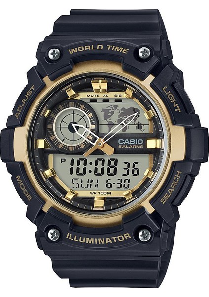 AEQ-200W-9AVDF Digital Erkek Kol Saati