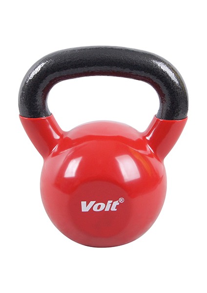 Vinyl Kettlebell 16 kg Kırmızı