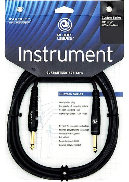 Planetwaves Pwg15 Gitar Kablo Gitar Cable 15 Inch Mono