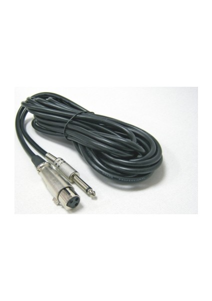 Fl-08 Mikrofon Kablosu 5 Metre Xlr-Çivi