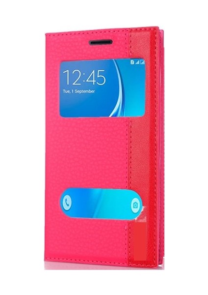 Samsung A310 Kapaklı Pencereli Kılıf