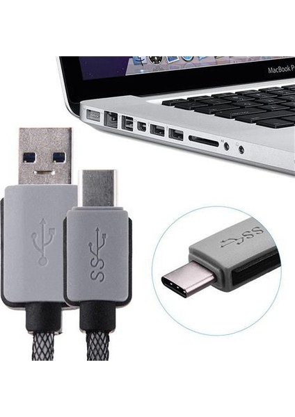 Galaxy Note 7 Type-C Usb Kablo 3.1 V Hızlı Veri Aktarım Ve Şarj 1.5 Metre