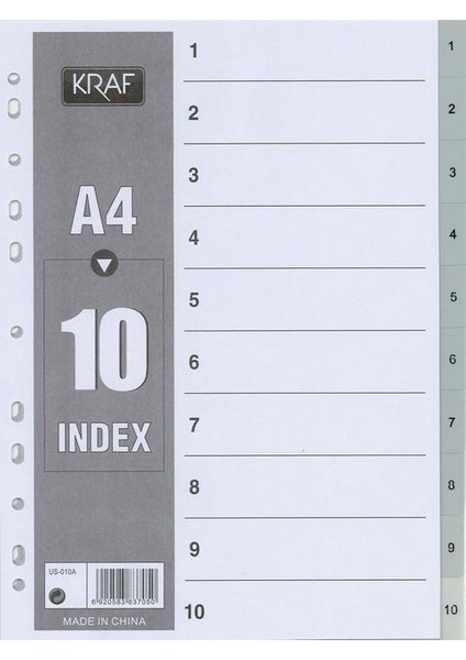 1010 Separatör 1-10 Rakam