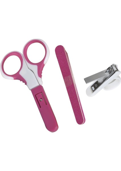 Bebek Tırnak Bakım Seti Pembe