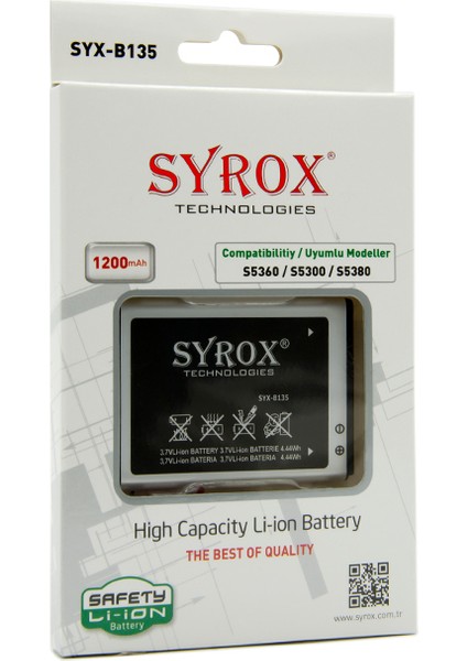 Samsung S5360/S5300/5380 Batarya