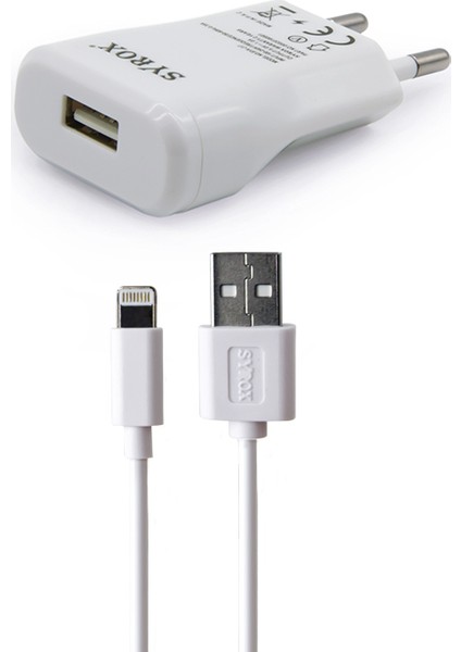 iPhone Uyumlu 5 / 5S Şarj Cihazı Syx-J17