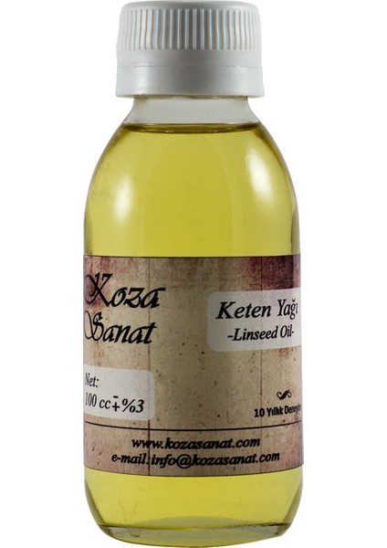 - Keten Yağı 100 cc