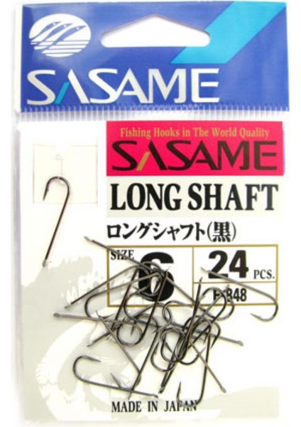 F-848 Long Shaft İğne No:10 Black Chrome