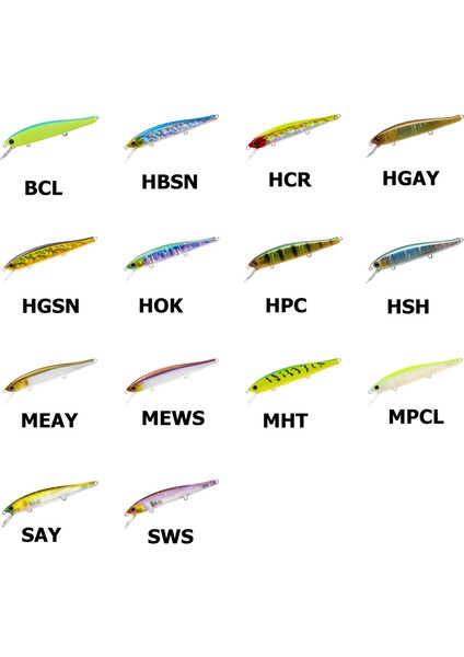 F1071 Flat Minnow 110 F Suni Yem HCR