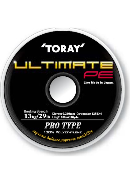 Ultimate Pe Örgü Misina 0,128 Mm 100 M / Yeşil