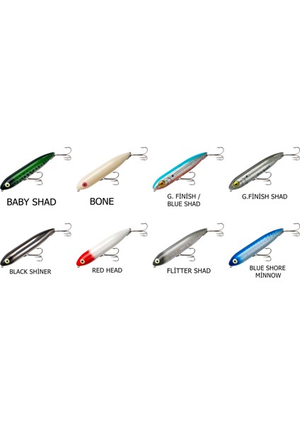 Heddon Zara Spook Su Üstü Suni Yem Flitter Shad