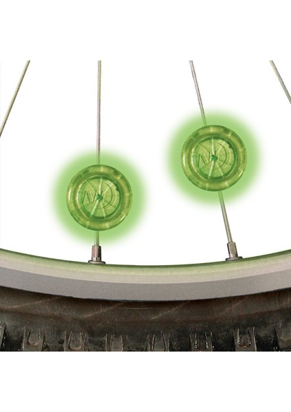 See'Em LED Jant Işığı 2li Paket-Yeşil
