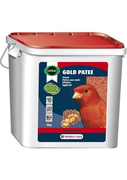 Versele-Laga V.L.Or.G.Patee Kanarya Kır. Ballı Yum.Maması 5 Kg