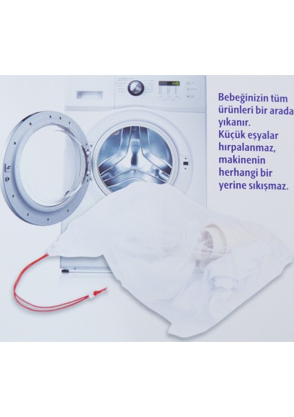 Çamaşır Yıkama Torbası Siyah
