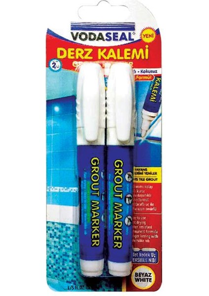 Derz Kalemi 2Lı Yedek Uçlu Beyaz