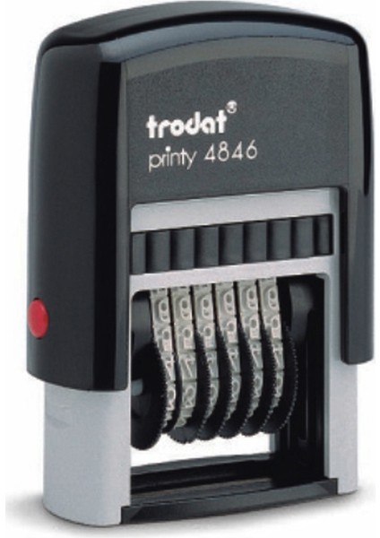 4846 Numaratör 4mm 6 Hane ,Mavi Keçe