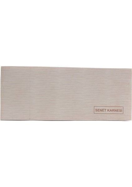 Senet Karnesi 50 Yaprak