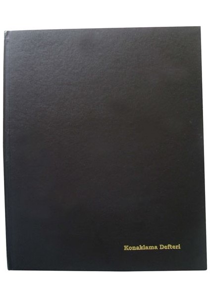 Konaklama Defteri Ciltli 192 Yaprak