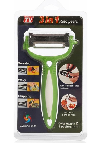 Roto Peeler 3 İn 1 Soyacak