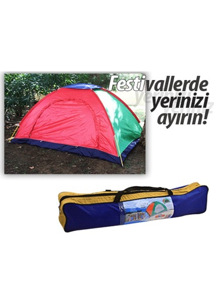 4 Kişilik Kolay Kurulumlu Kamp Çadırı fırsatları