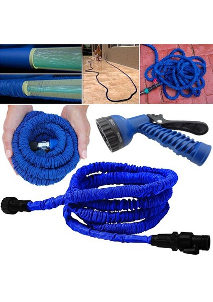Uzayan Tabancalı Hortum Expandable Hose 15 Metre