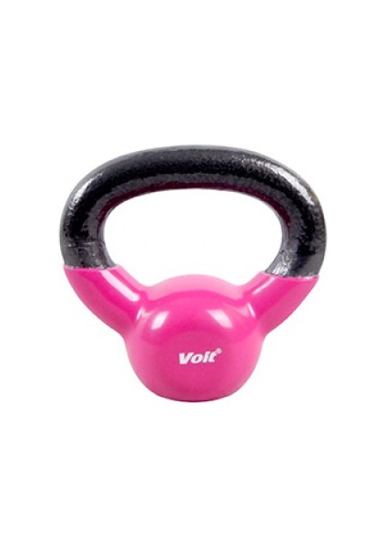 Vinyl Kettlebell 2Kg Pembe