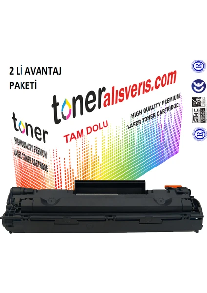 Hp Ce 285A 2Li Paket Muadil Toner P1100, P1102W, M1132, M1212, M1217