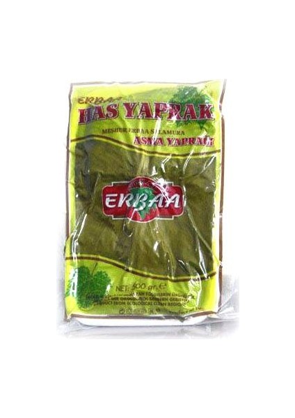 Erbaa Has Yaprak Tokat Erbaa Asma Yaprağı 500Gr (Vakumlu)