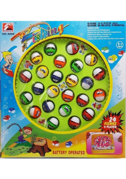 Pasifik Pilli Balık Yakalama Oyunu - 9269