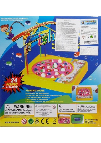 Pasifik Pilli Balık Yakalama Oyunu - 9269 fiyatları
