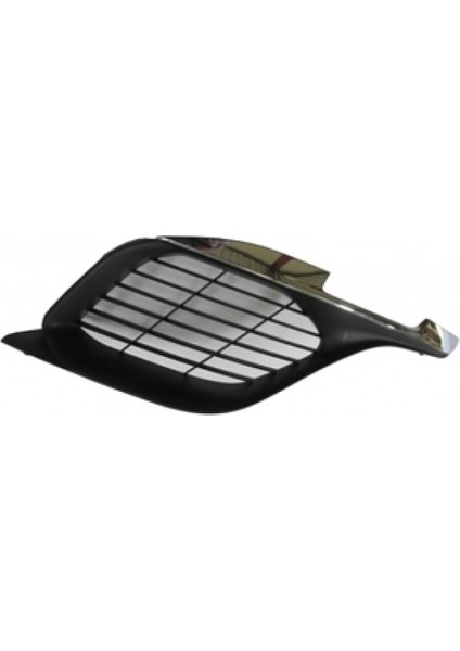 PEUGEOT 308- 14/16 ÖN TAMPON PANJURU L NİKELAJ ÇITALI (GÜNDÜZ FARI DELİKLİ)