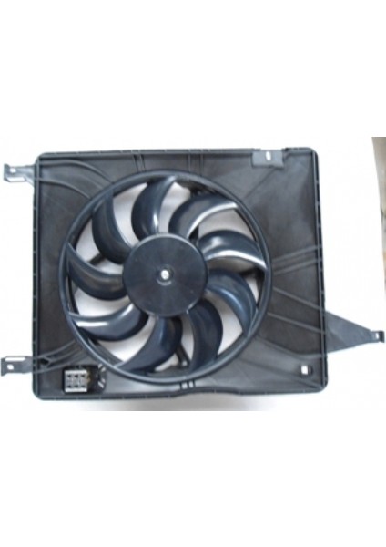 Nissan QASHQAI- J10- 07/09 RADYATÖR FAN DAVLUMBAZI RESİSTANSLI 9 KANAT (DİZEL TİP)