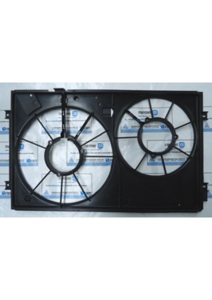 SKODA OCTAVIA- 05/09 RADYATÖR VE KLİMA FAN DAVLUMBAZI BOŞ GÖVDE (ÇİFTLİ)