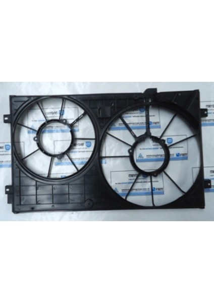 SKODA YETİ- 10/16 RADYATÖR VE KLİMA FAN DAVLUMBAZI BOŞ GÖVDE (ÇİFTLİ)