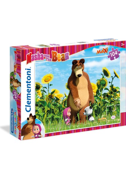 23682 Masha And The Bear 2 104 Parça Maxi Puzzle