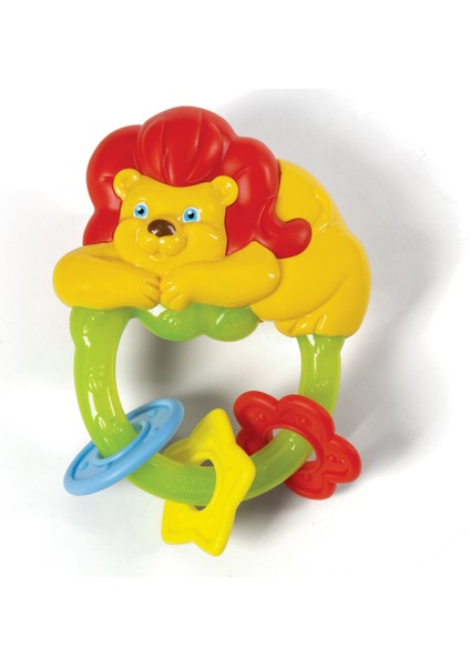 Baby Clementoni Diş Kaşıyıcı Aslan Çıngırak