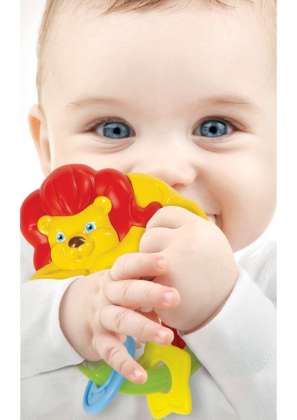 Baby Clementoni Diş Kaşıyıcı Aslan Çıngırak fırsatları