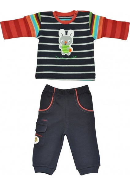 1196 Zoo 2'Li Penye Takım Orjinal Renk 6-9 Ay