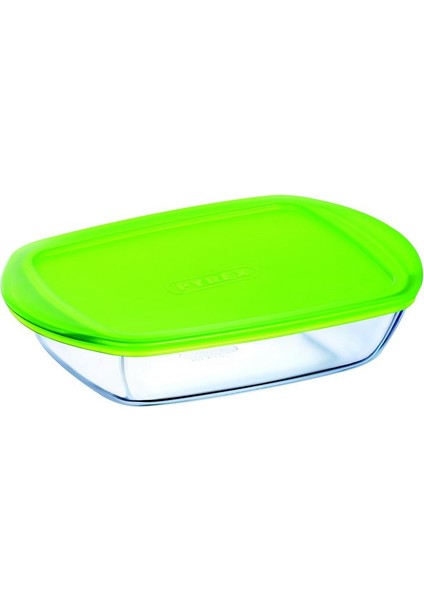 Borosilikat Dıkdörtgen Saklama - Fırın Kabı 0. 75 Lt