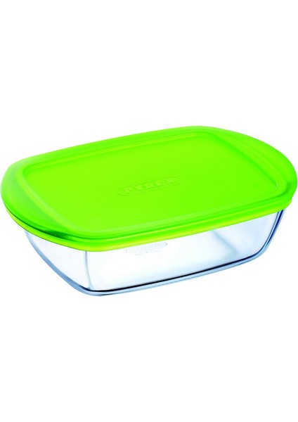 Borosilikat Dıkdörtgen Saklama - Fırın Kabı 0.35 Lt