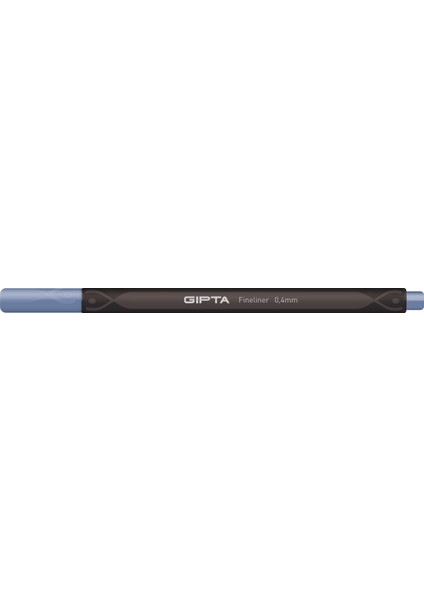 Fineliner Kalem 0,4 Mm - Karton Kutu-Üçgen-Eflatun