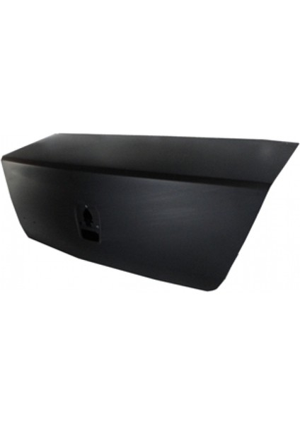 RENAULT CLIO- SD- 06/08 ARKA BAGAJ KAPAĞI (SEMBOL) SİYAH BOYALI (İCELİ/ÇEKOMASTİKLİ)